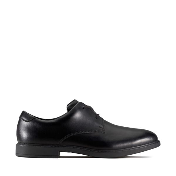 Clarks Boys Scala Loop Youth School Shoes Black | USA-9067542